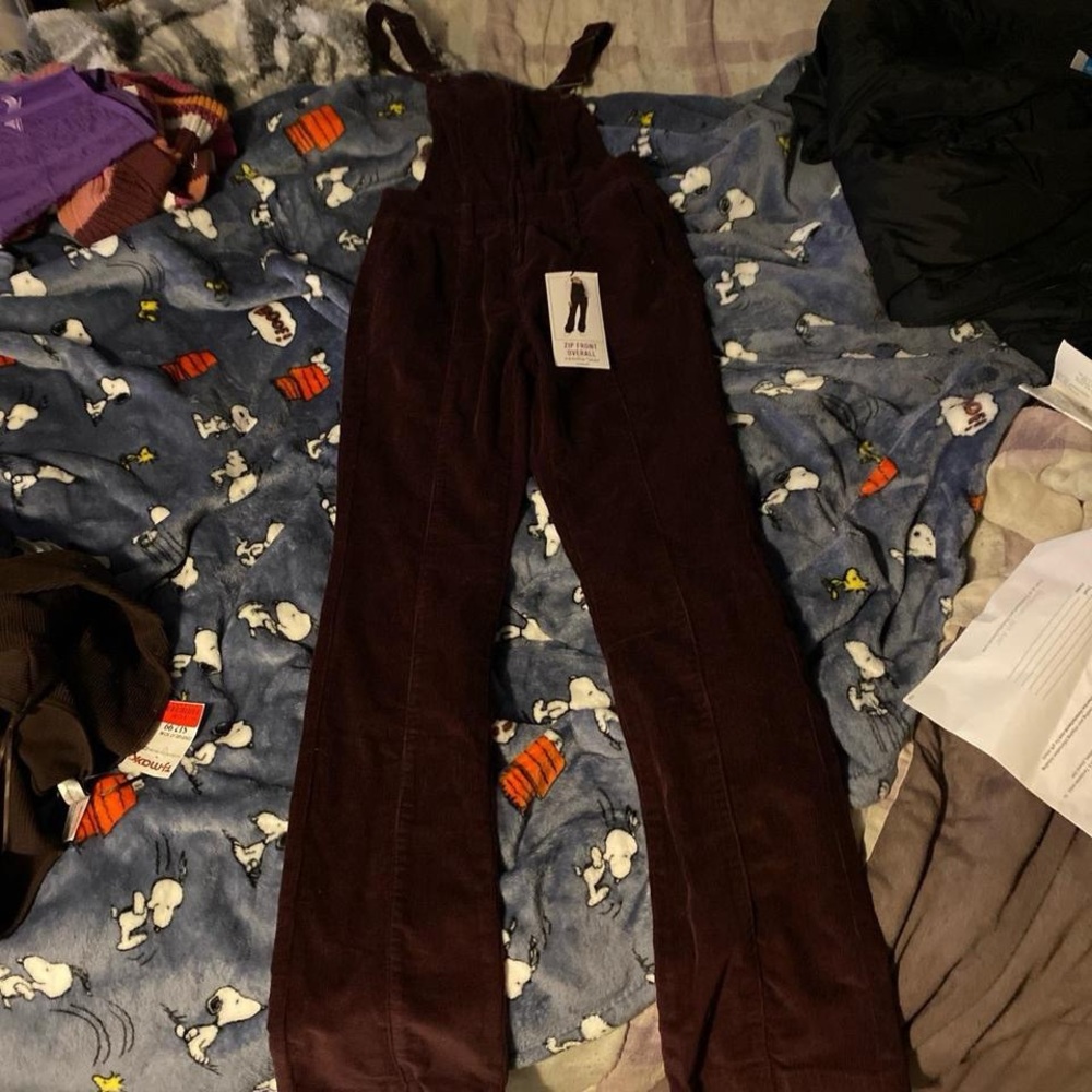 Corduroy overalls